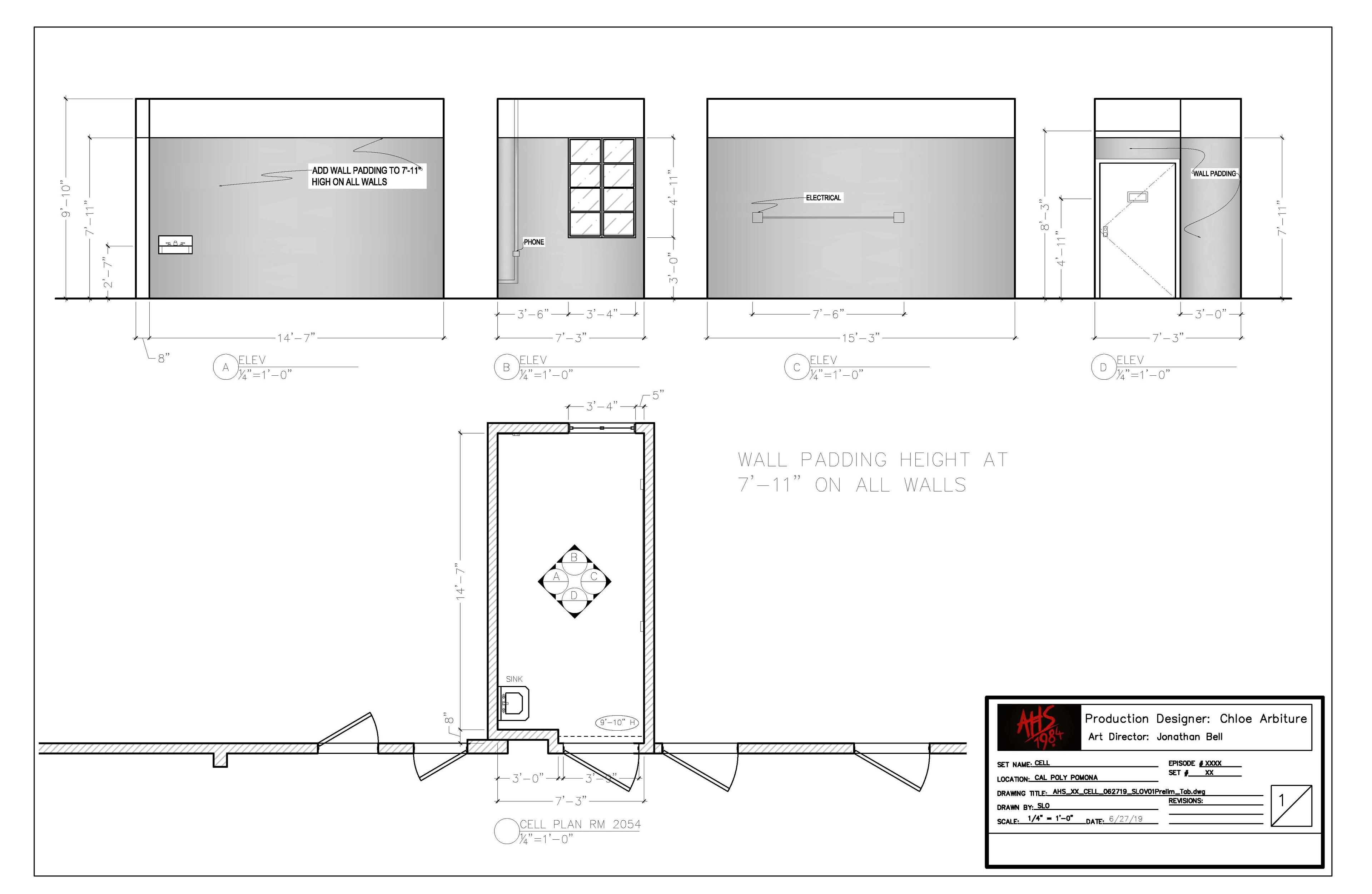 American Horror Story — Mr. Jingle's Cell Prelim — Steven Light-Orr