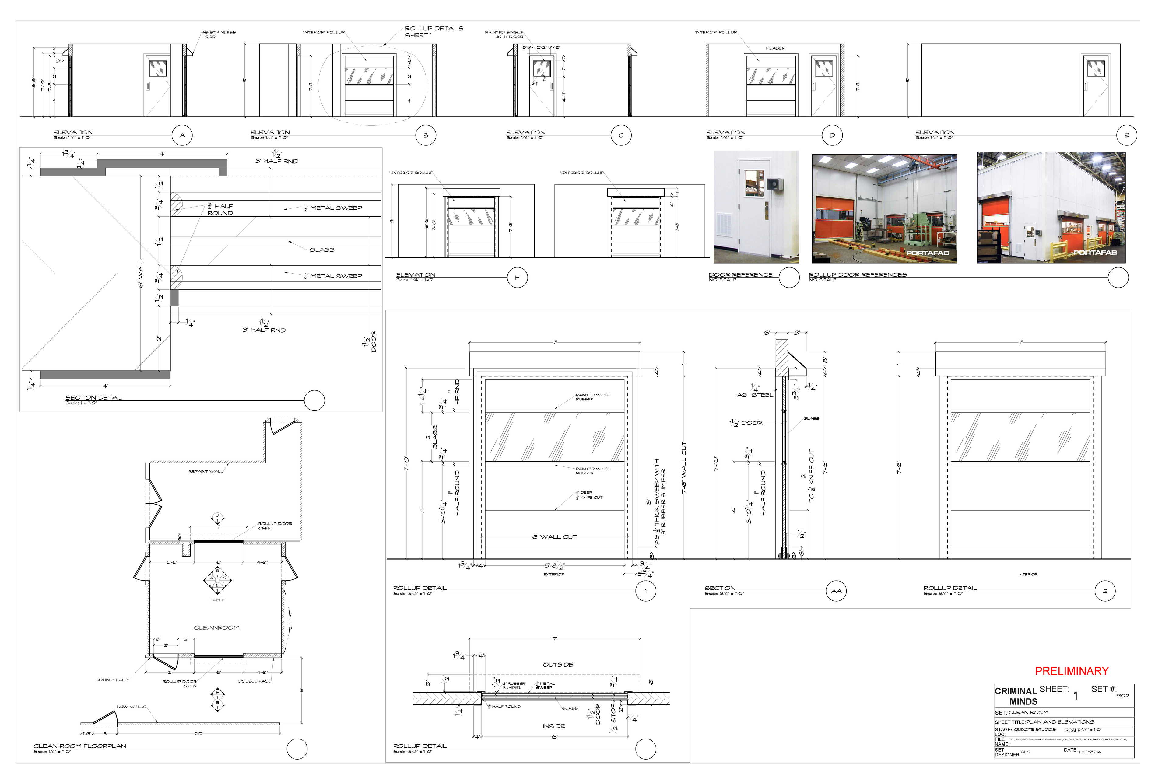 Criminal Minds — Set Design — Steven Light-Orr