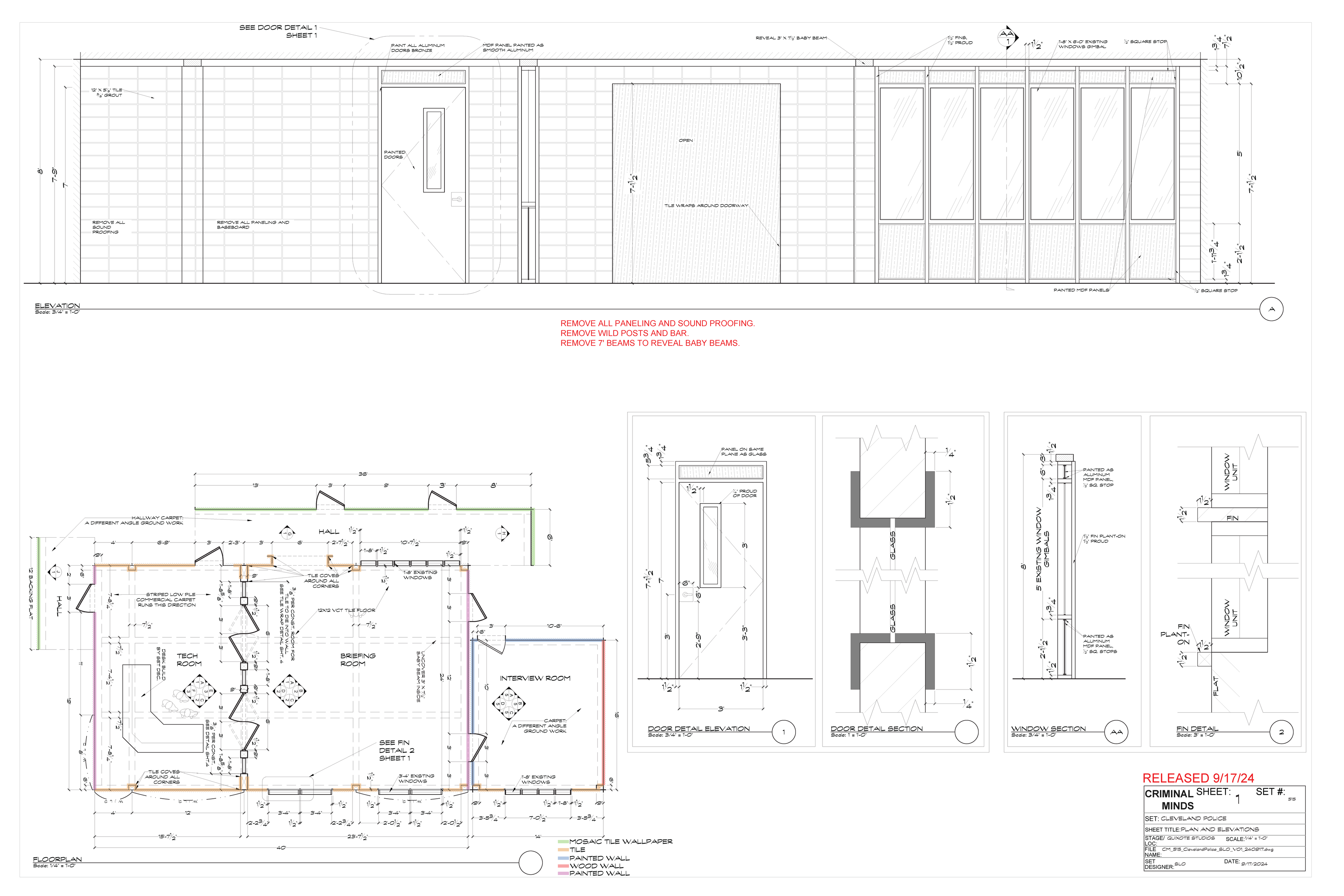 Criminal Minds — Set Design — Steven Light-Orr