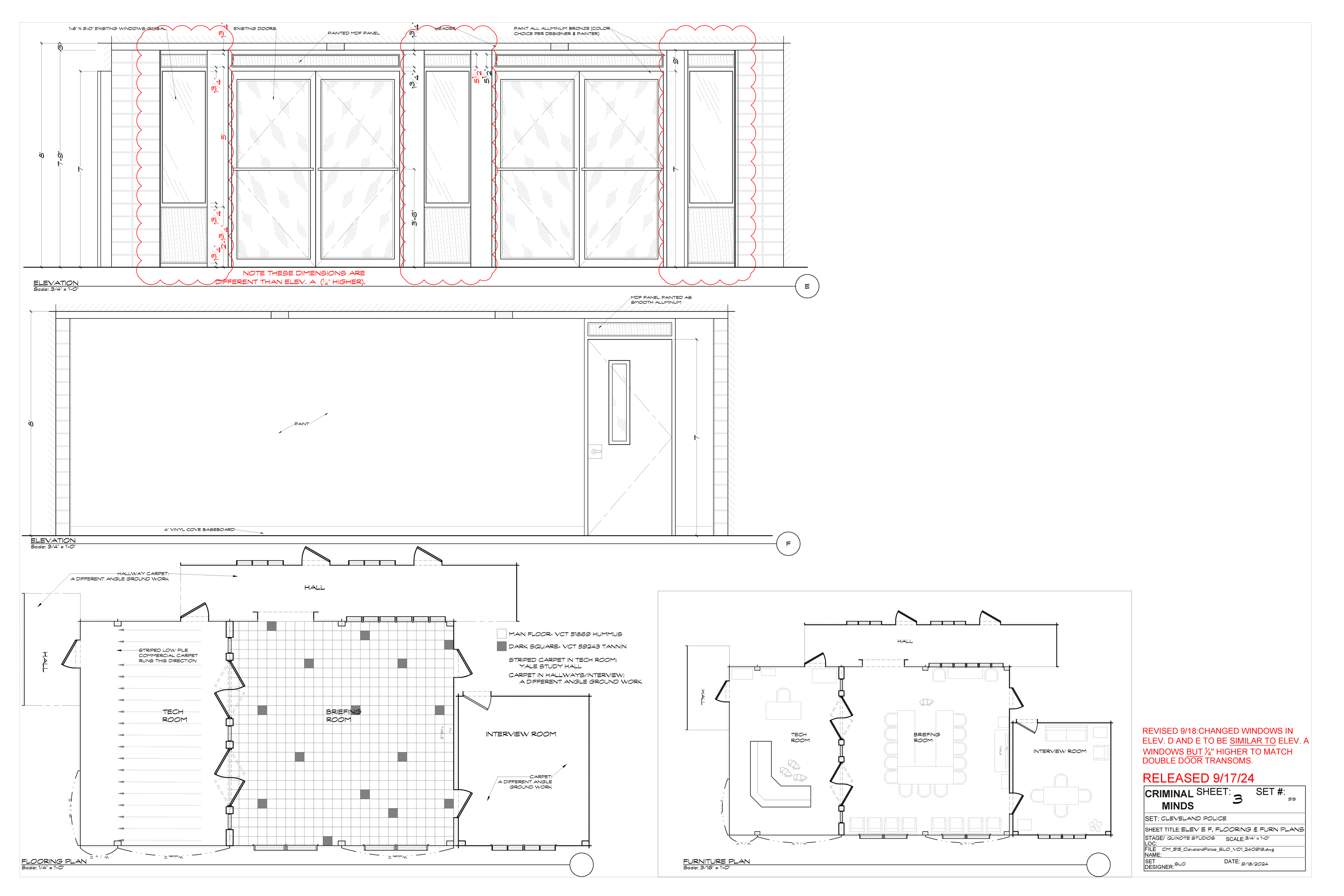 Criminal Minds — Set Design — Steven Light-Orr