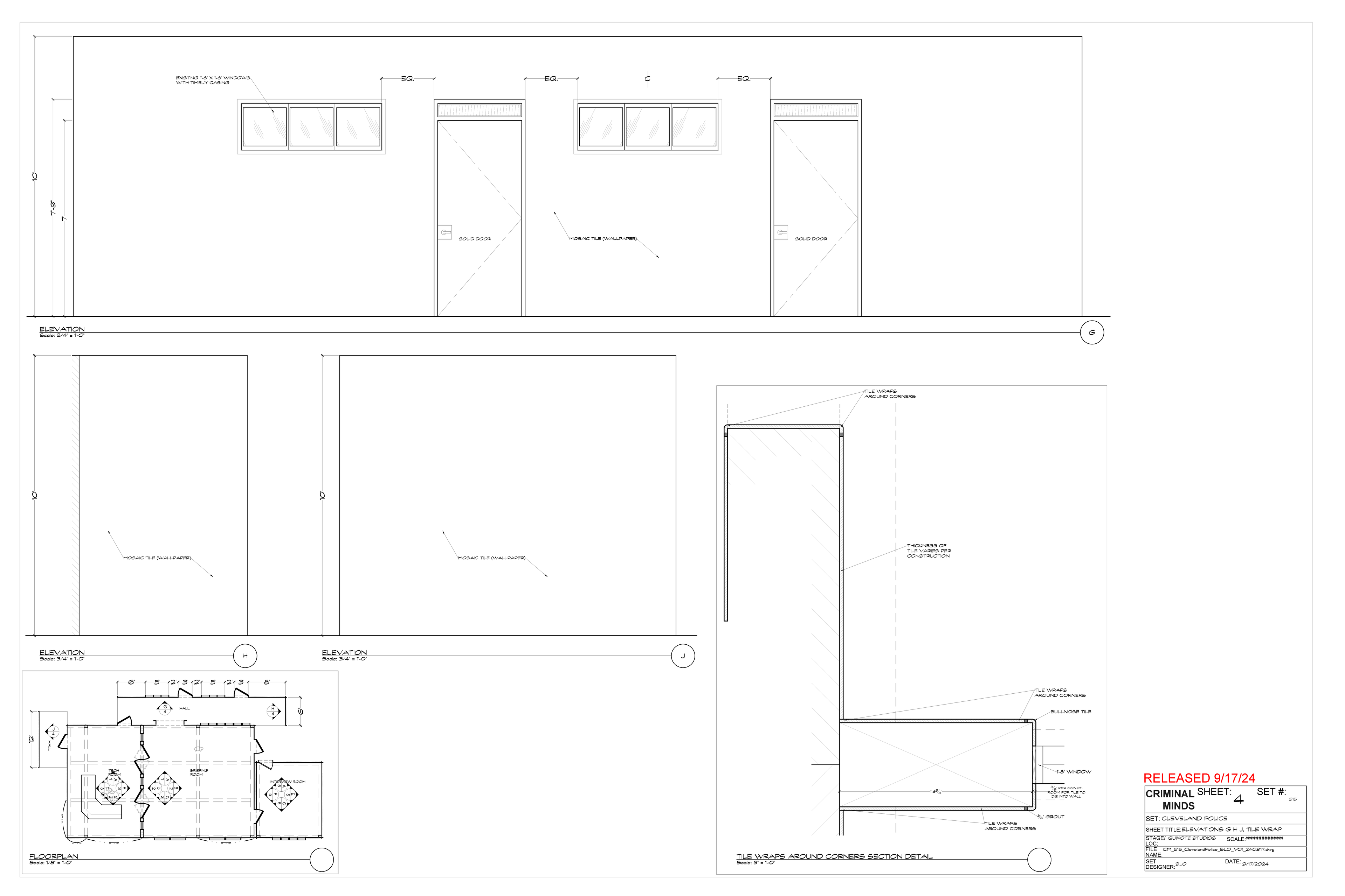 Criminal Minds — Set Design — Steven Light-Orr