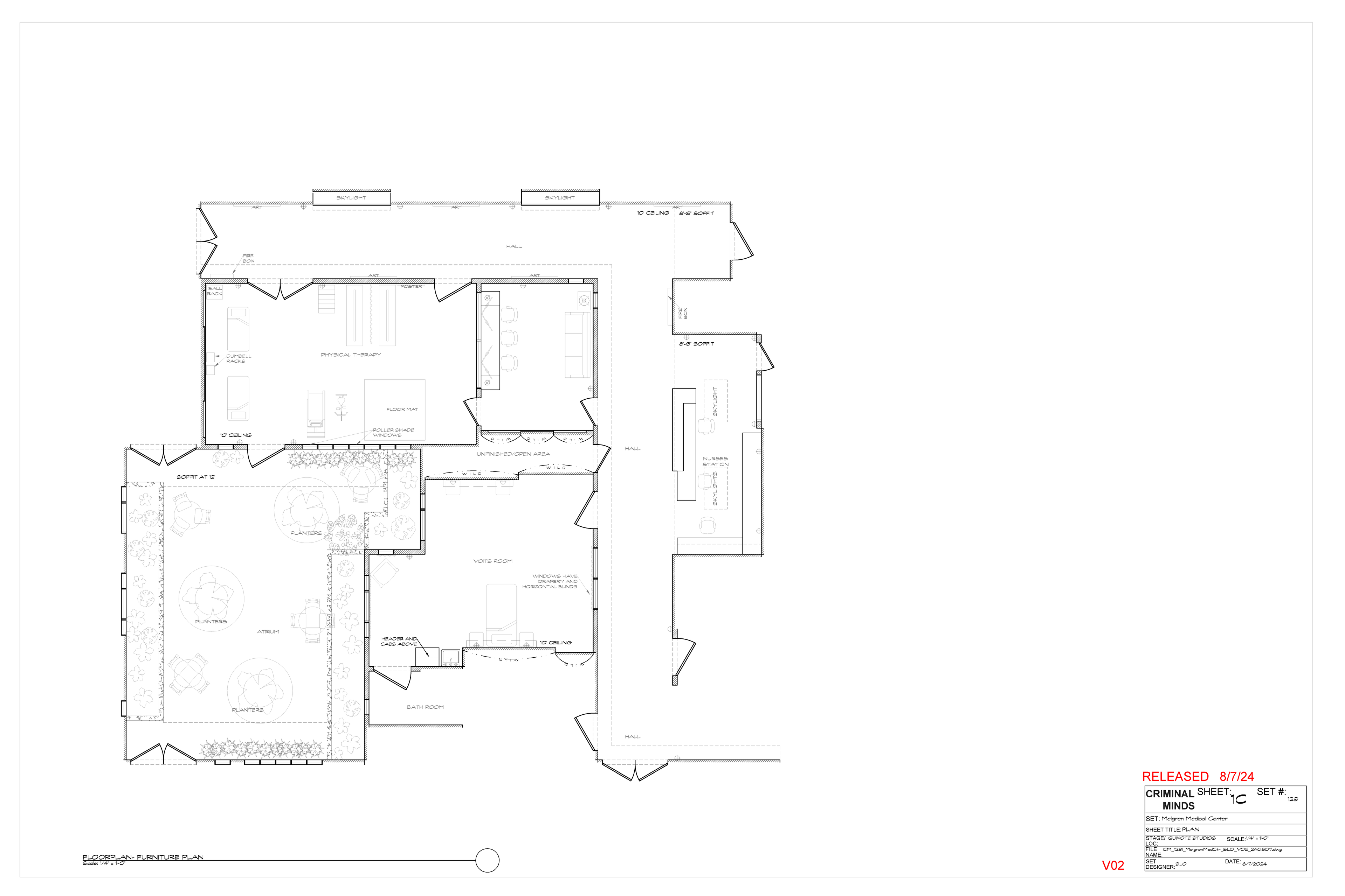 Criminal Minds — Set Design — Steven Light-Orr