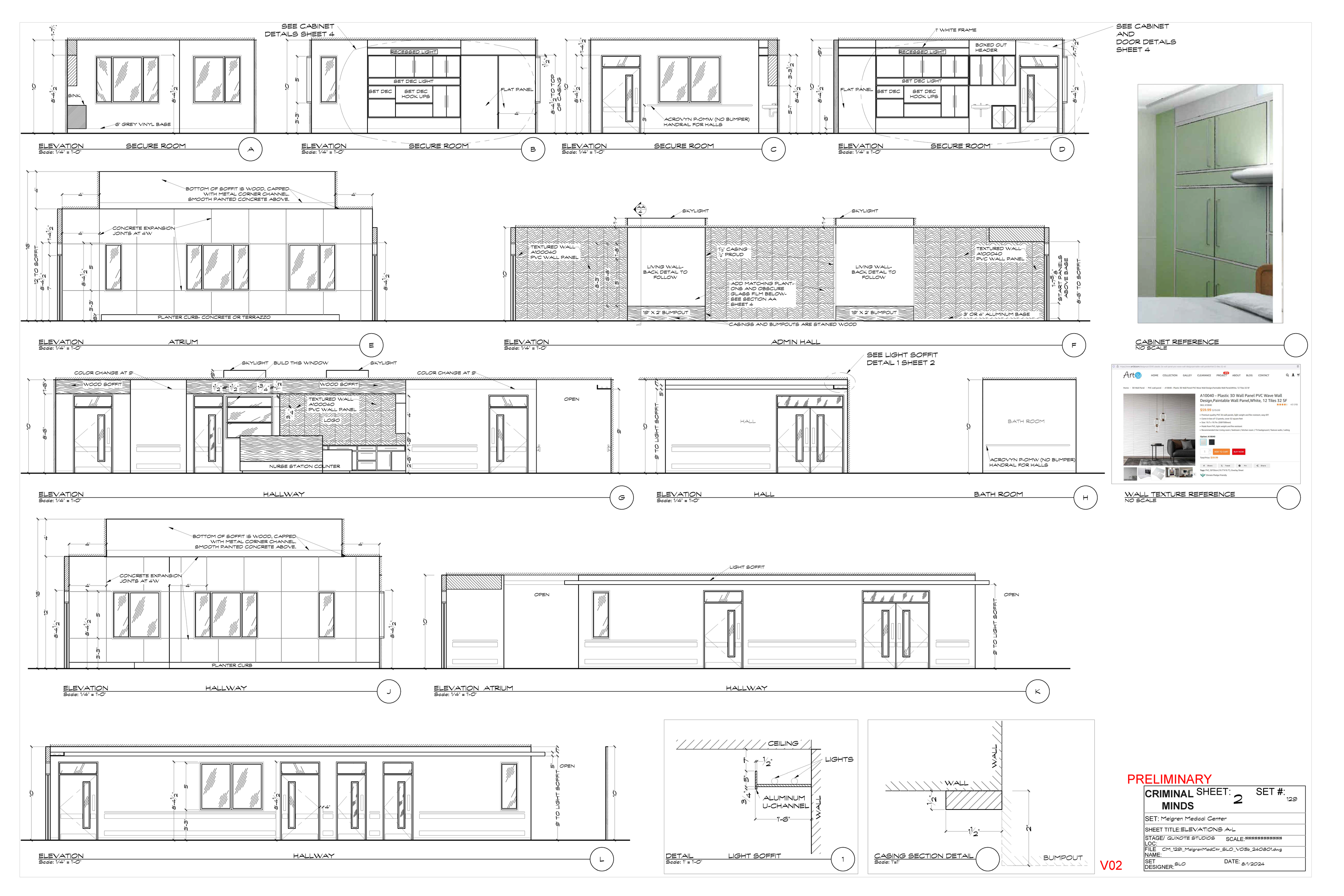 Criminal Minds — Set Design — Steven Light-Orr