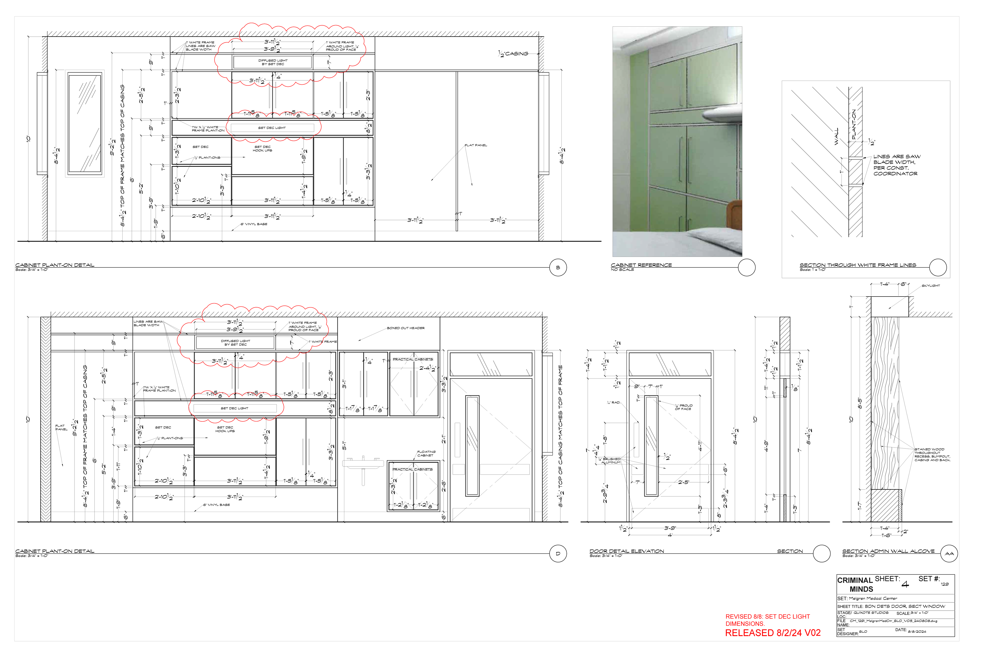 Criminal Minds — Set Design — Steven Light-Orr