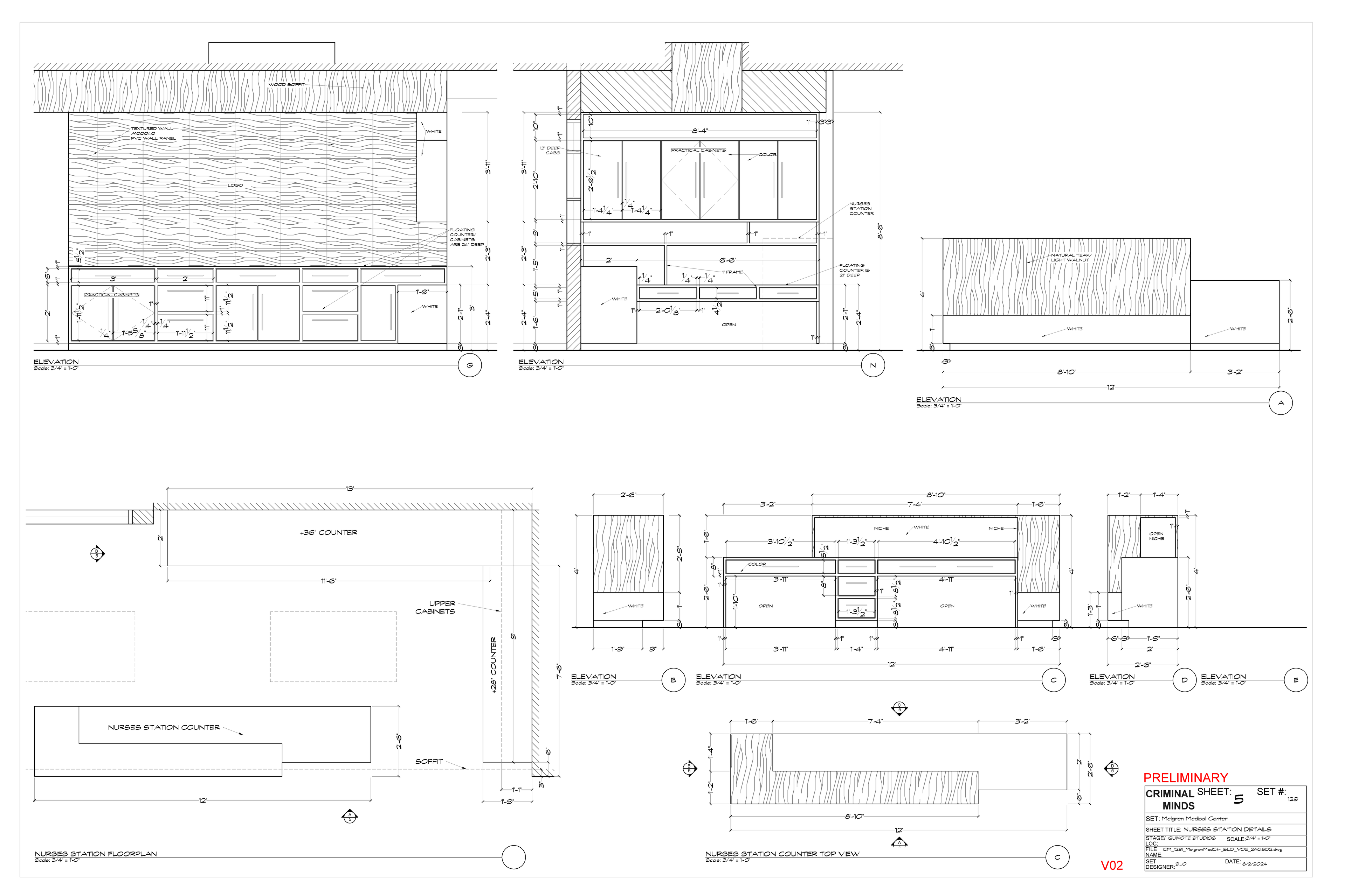 Criminal Minds — Set Design — Steven Light-Orr