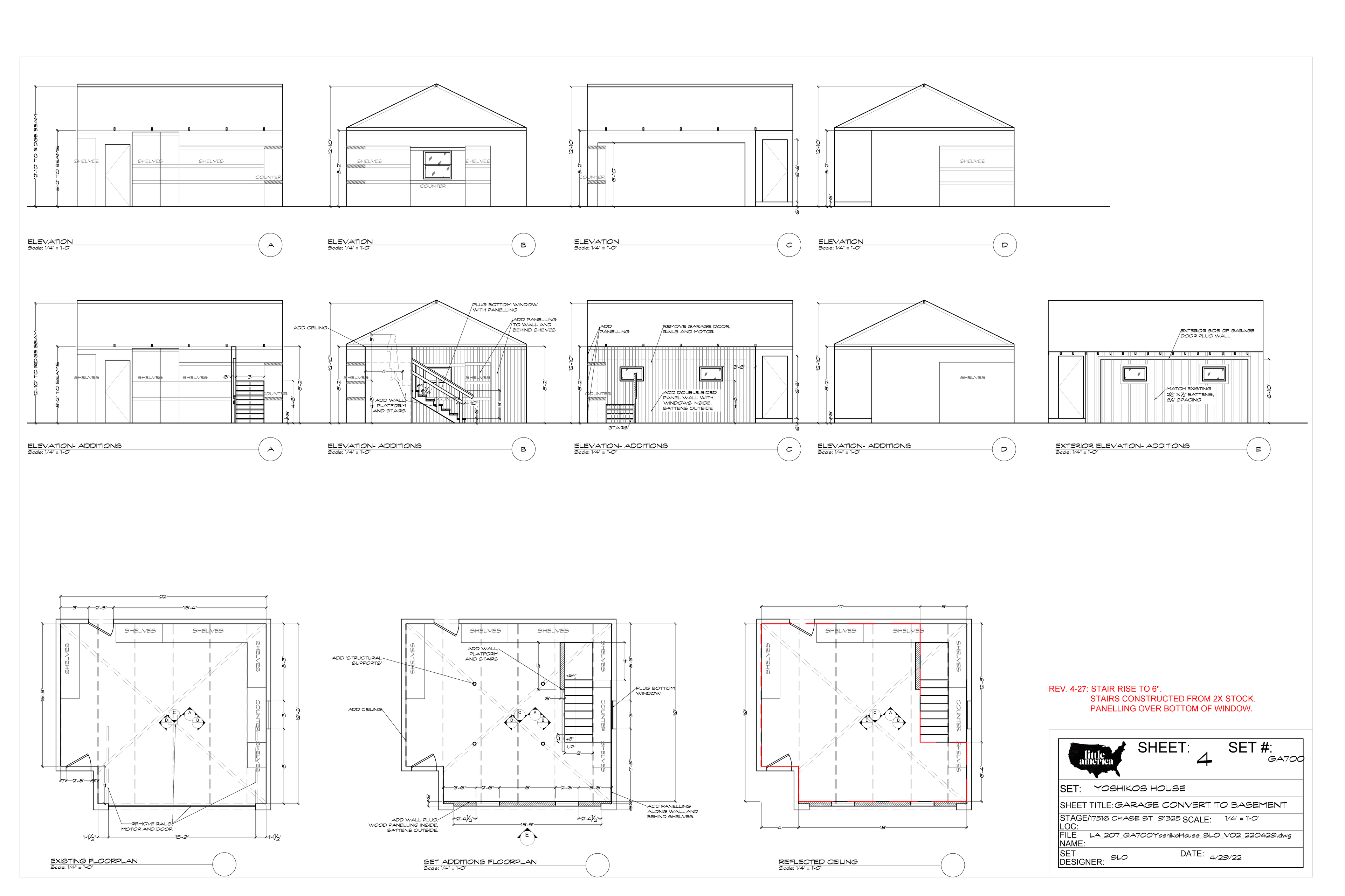 Yoshiko House — Garage & Basement — Steven Light-Orr