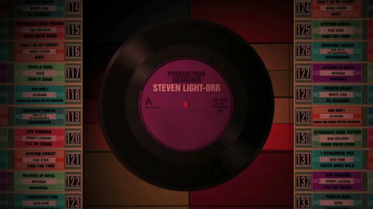 Production Designer Steven Light-Orr — vinyl record