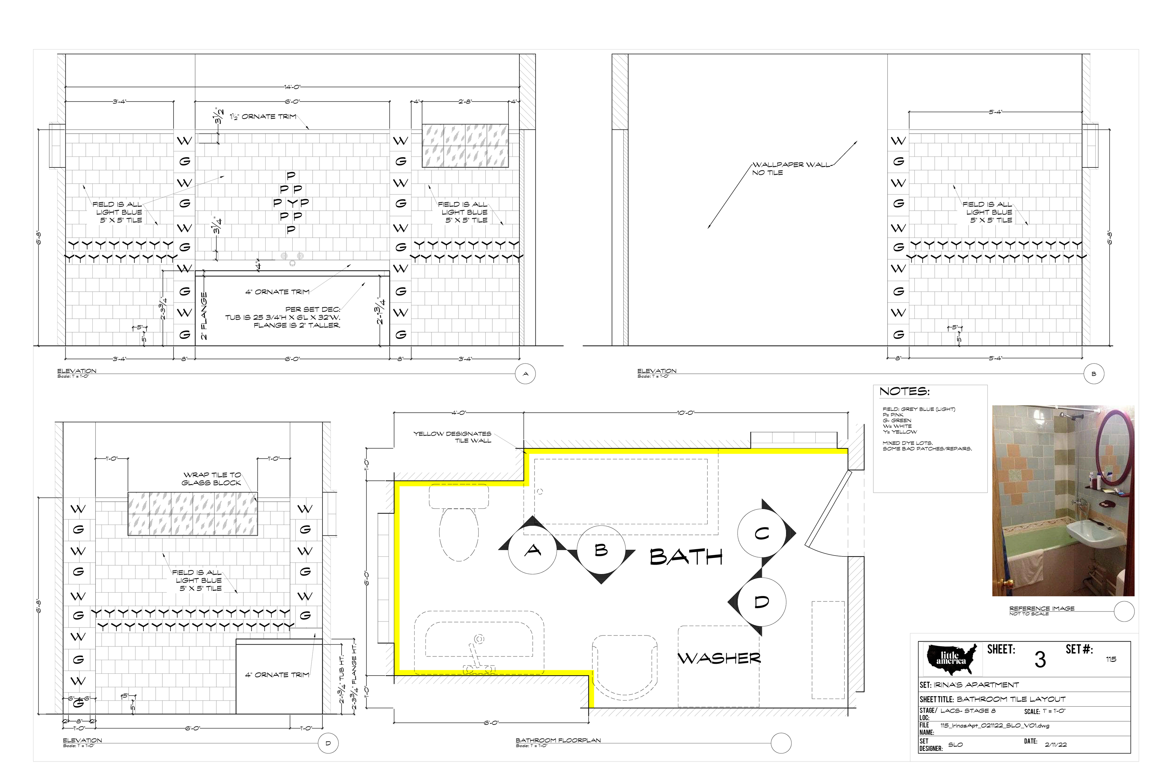 Coffee Shop — Sheet 4 — Bar & Booths — Steven Light-Orr