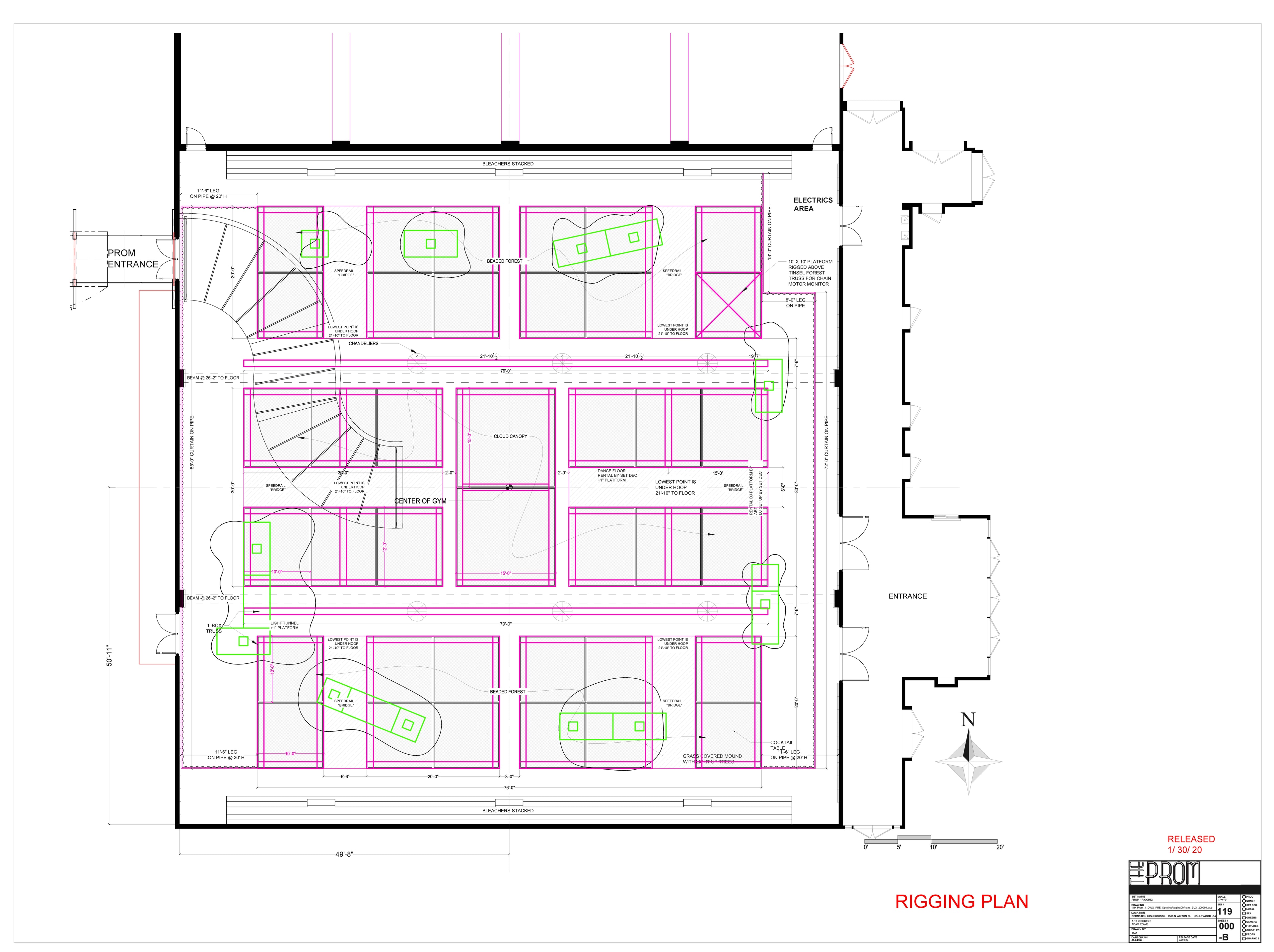 The Prom — Set Design — Steven Light-Orr