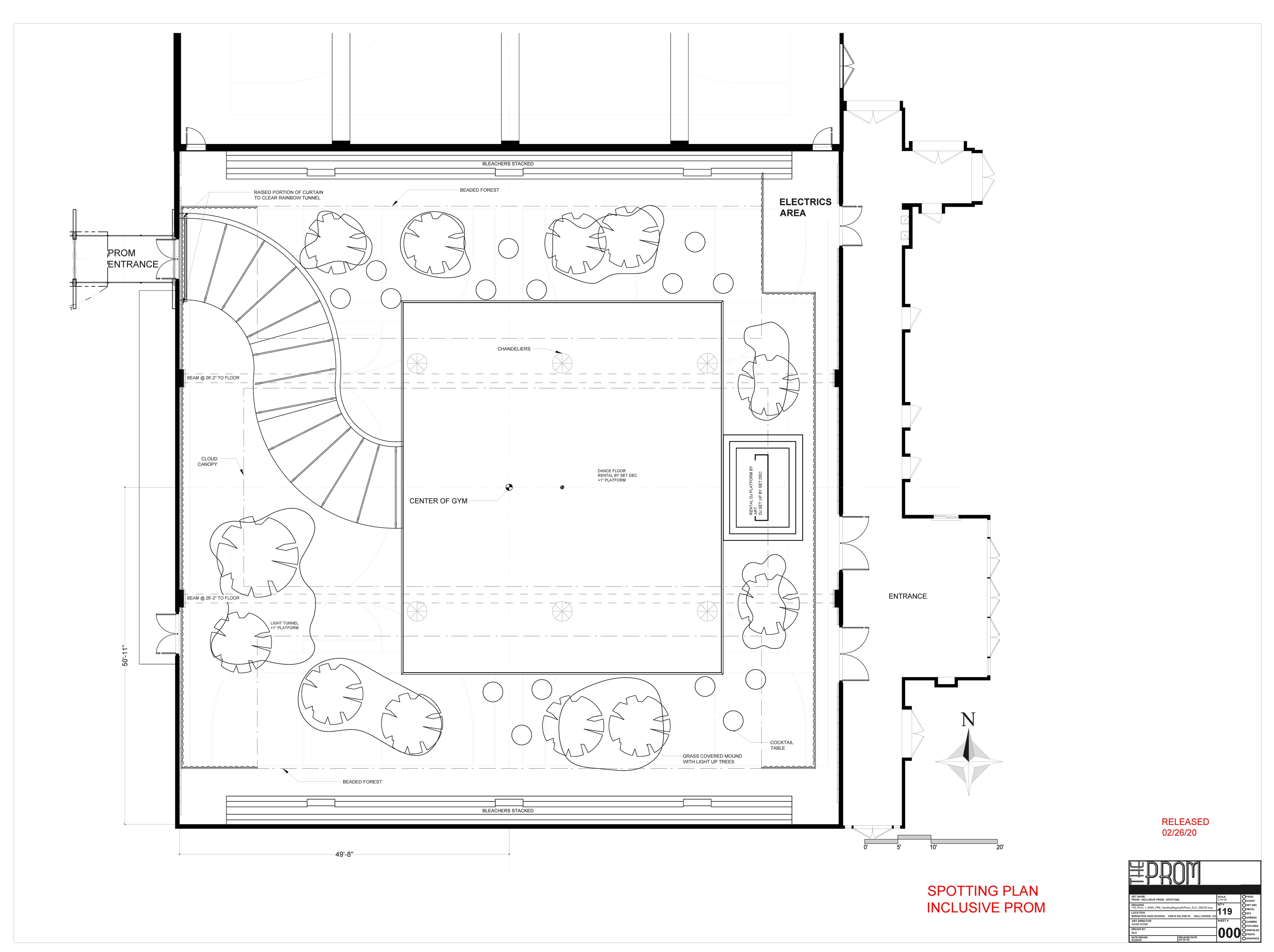 The Prom — Set Design — Steven Light-Orr
