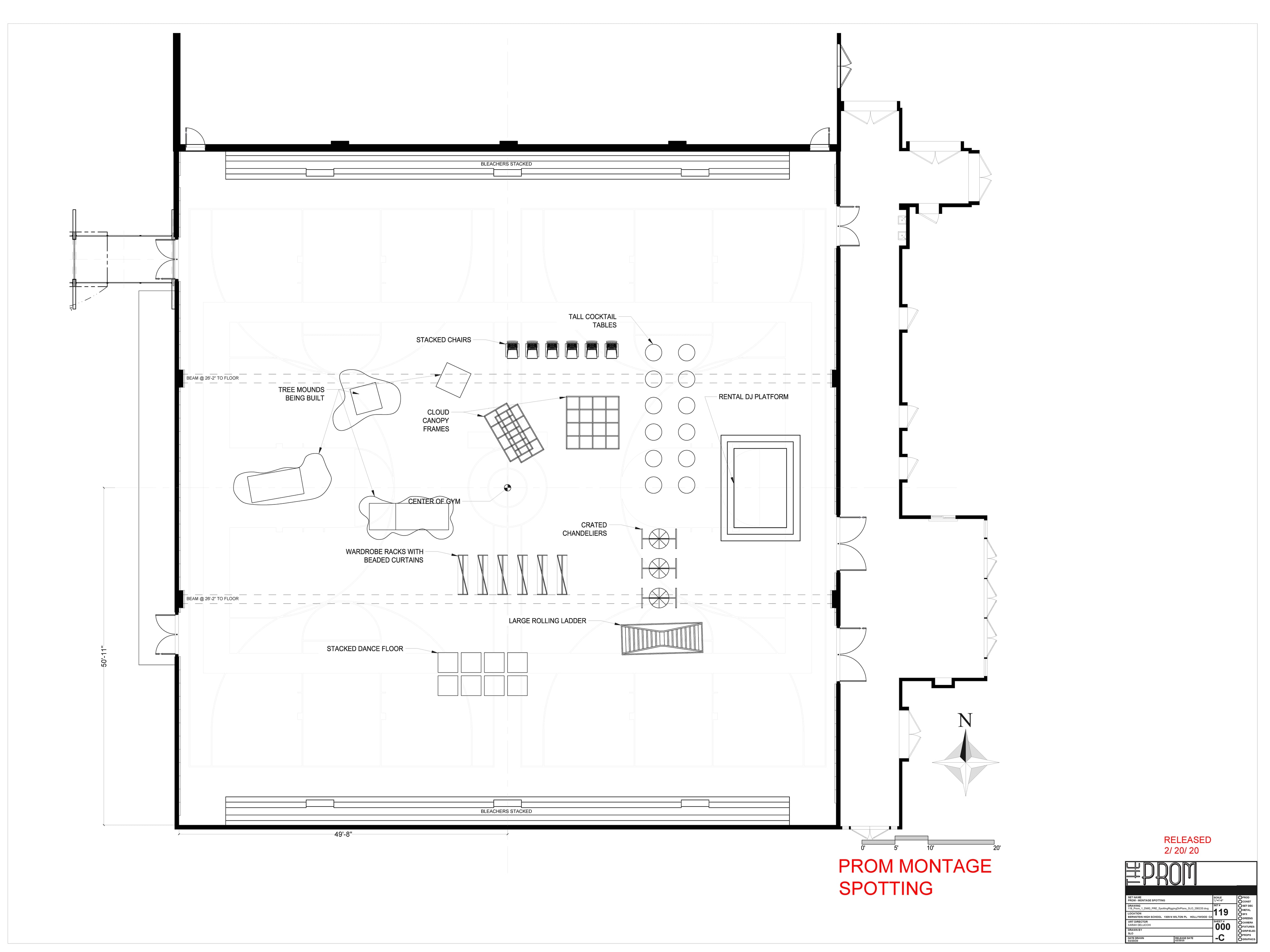 The Prom — Set Design — Steven Light-Orr