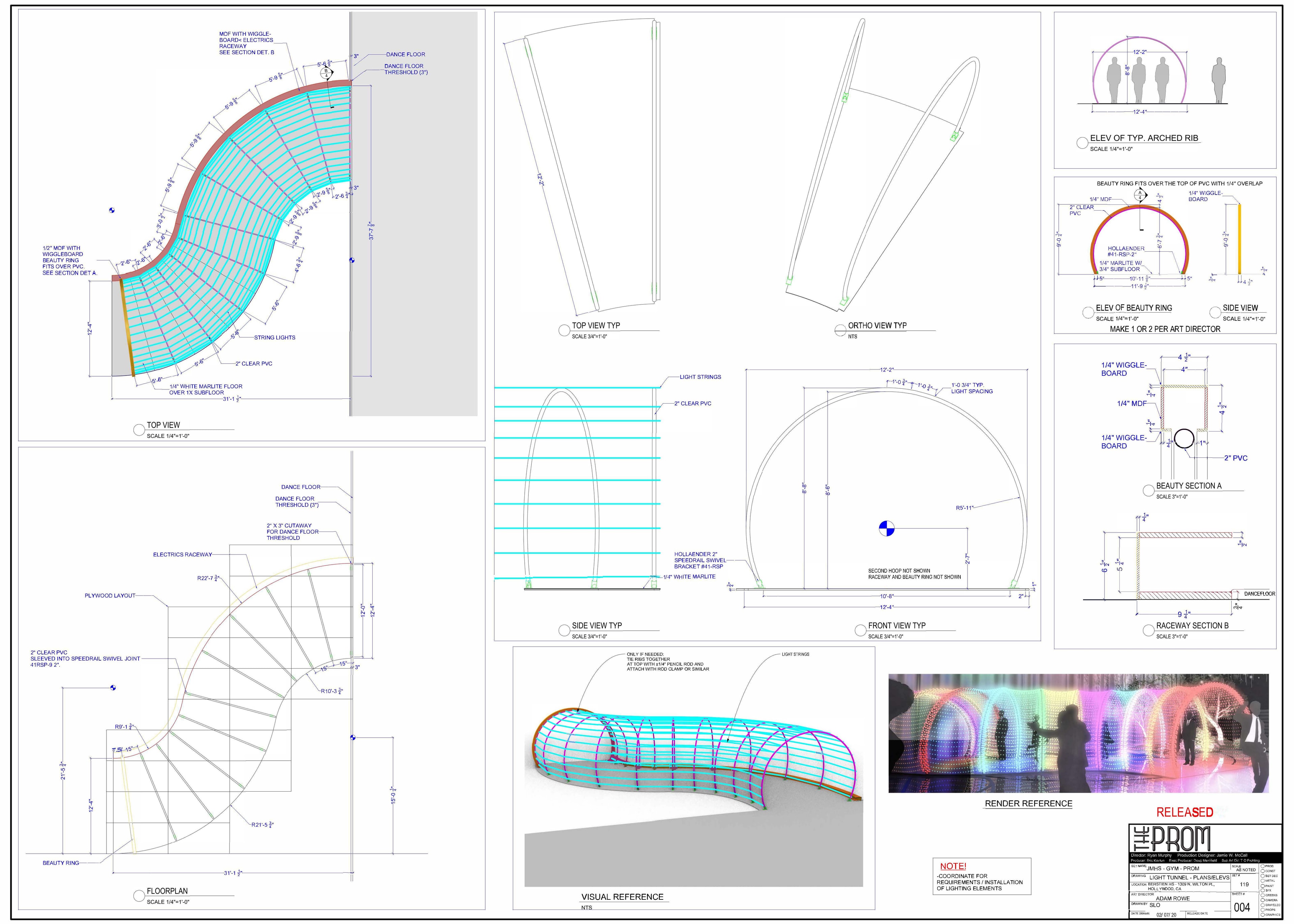 The Prom — Set Design — Steven Light-Orr