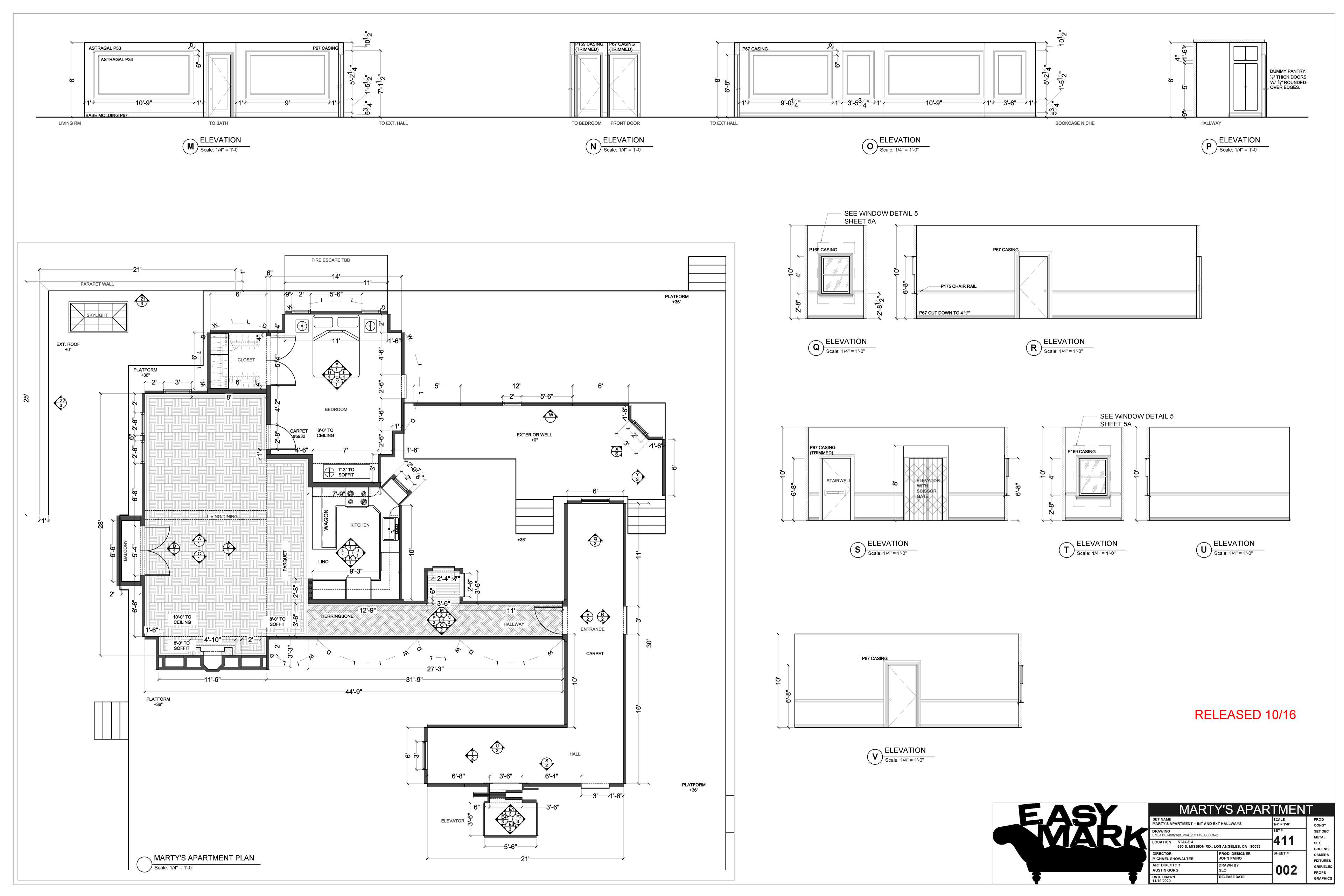 Marty Apt — Sheet 2 — Halls — Steven Light-Orr