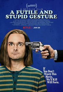 A Futile and Stupid Gesture — Art direction by Steven Light-Orr