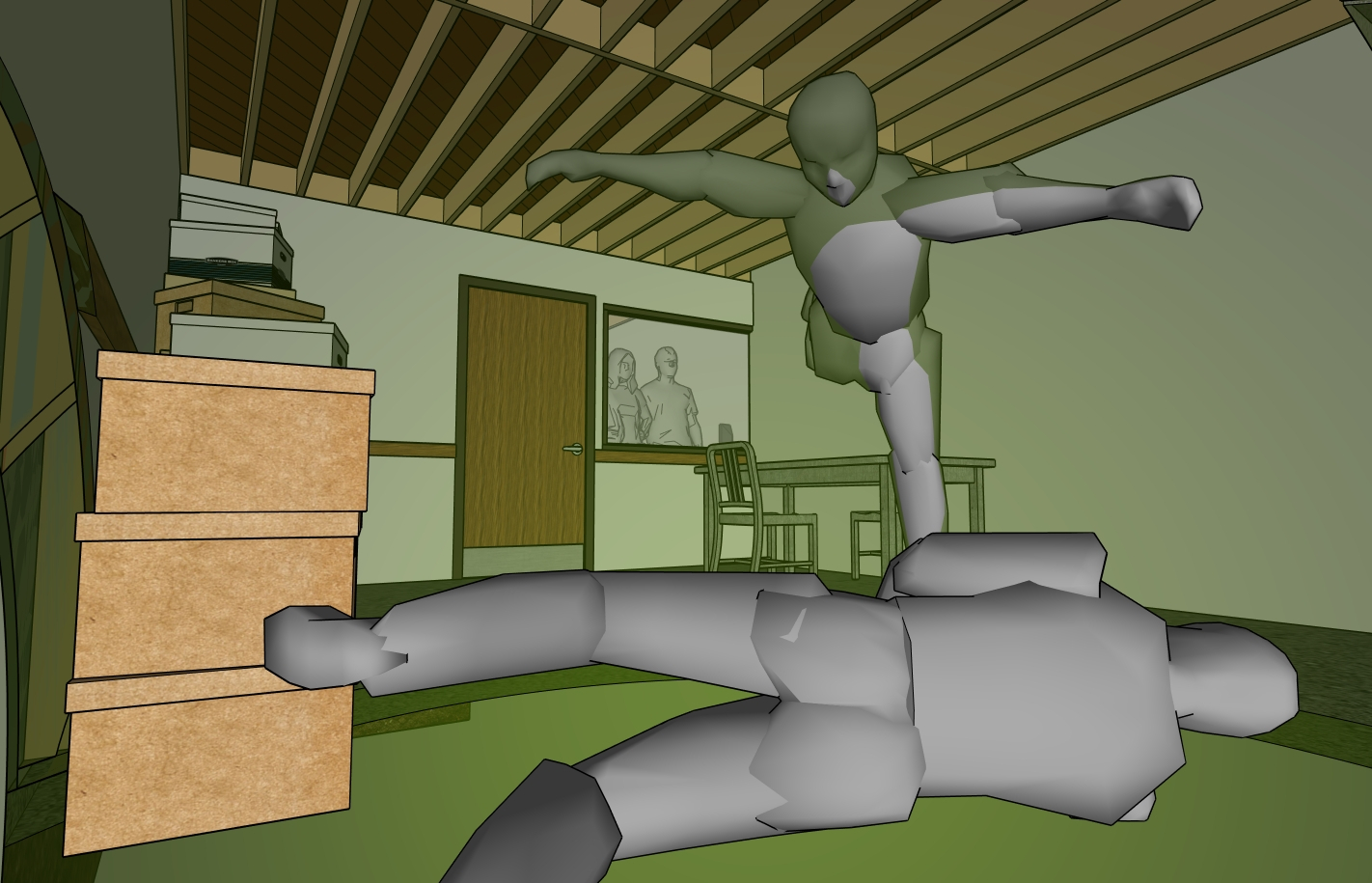 Sketchup model by Steven Light-Orr