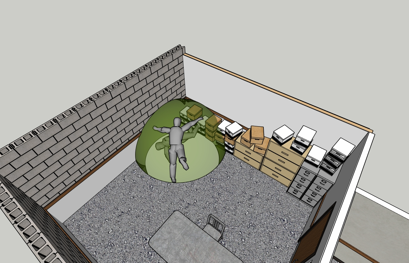 Sketchup model by Steven Light-Orr