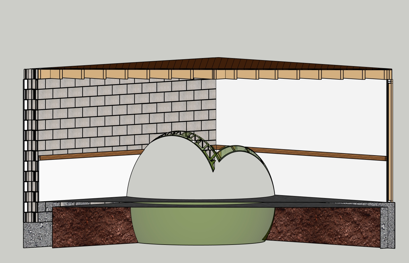 Sketchup model by Steven Light-Orr