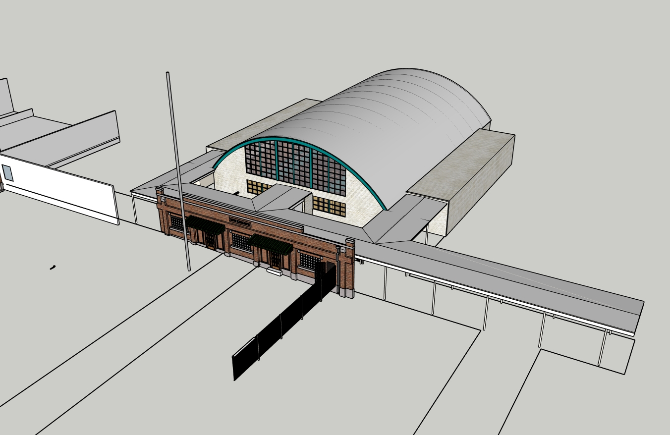 Sketchup model by Steven Light-Orr