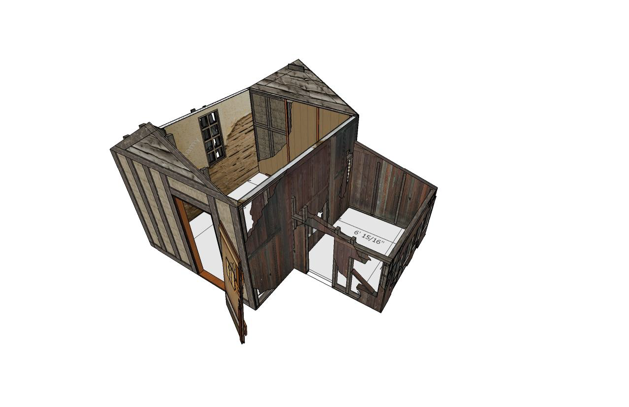 Sketchup model by Steven Light-Orr
