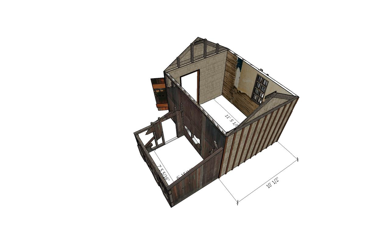 Sketchup model by Steven Light-Orr