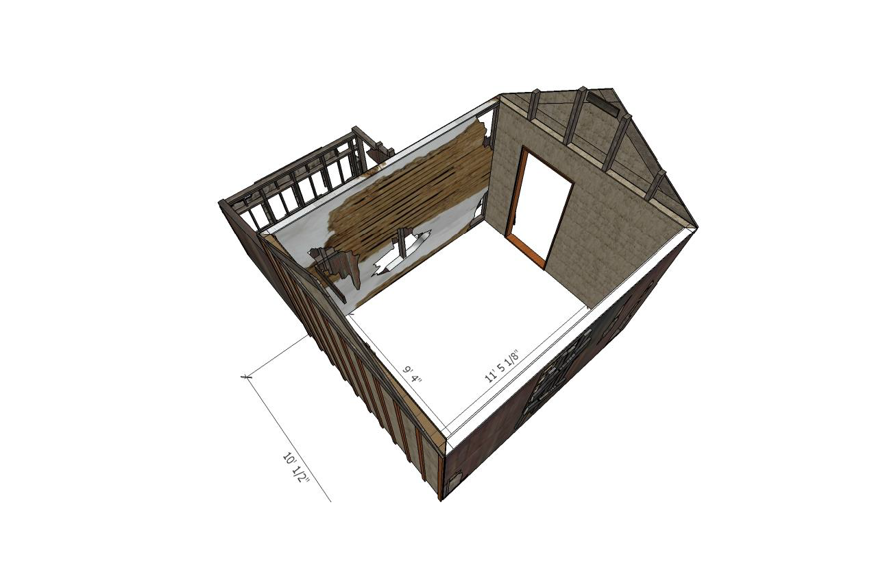 Sketchup model by Steven Light-Orr