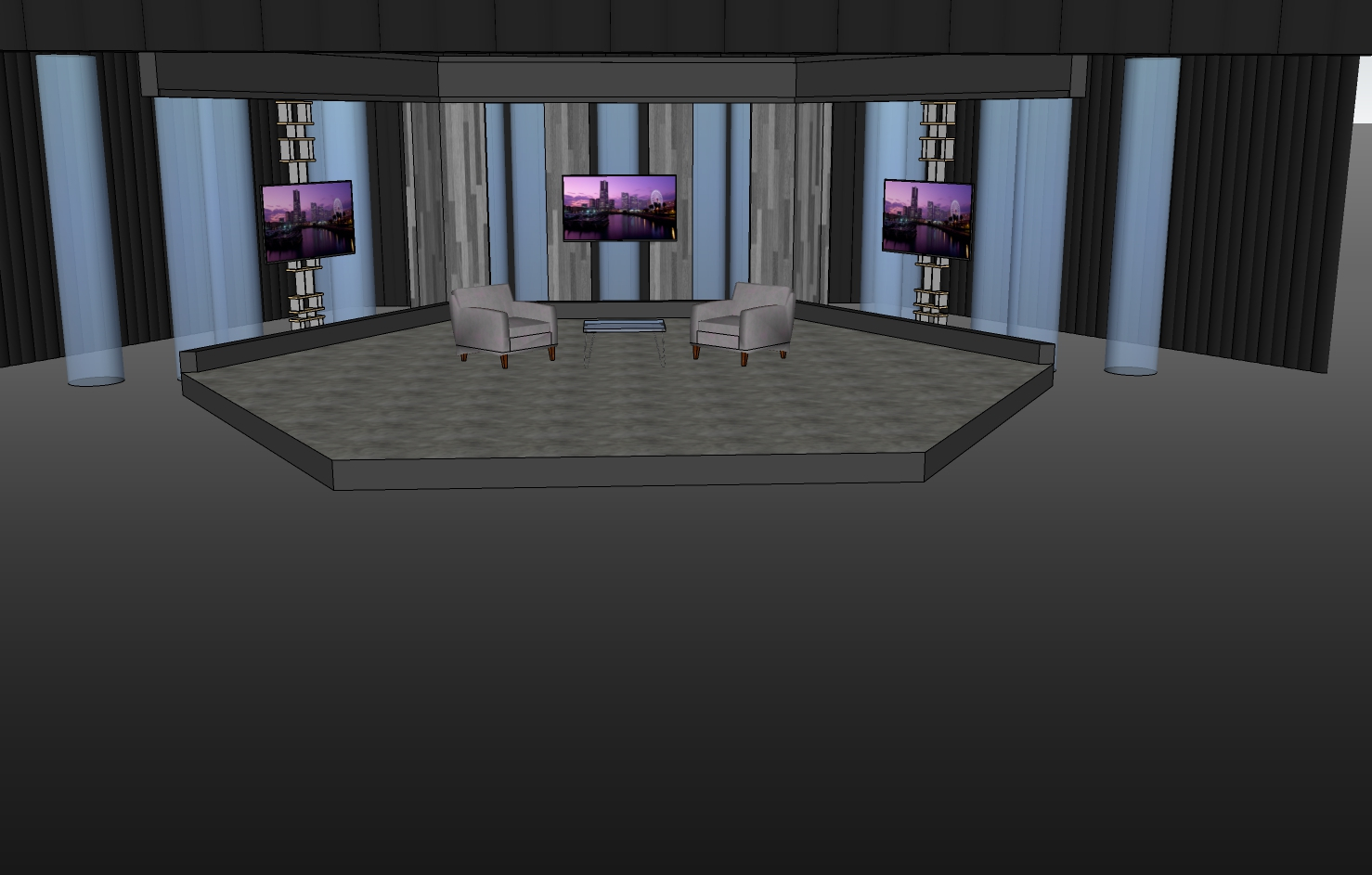 Sketchup model by Steven Light-Orr