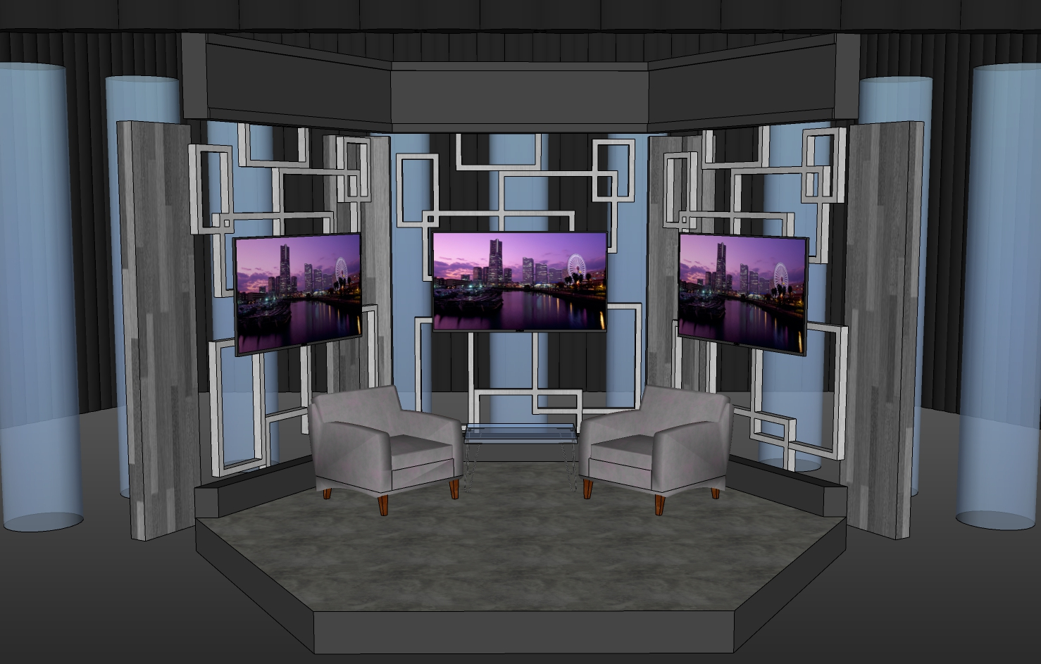 Sketchup model by Steven Light-Orr