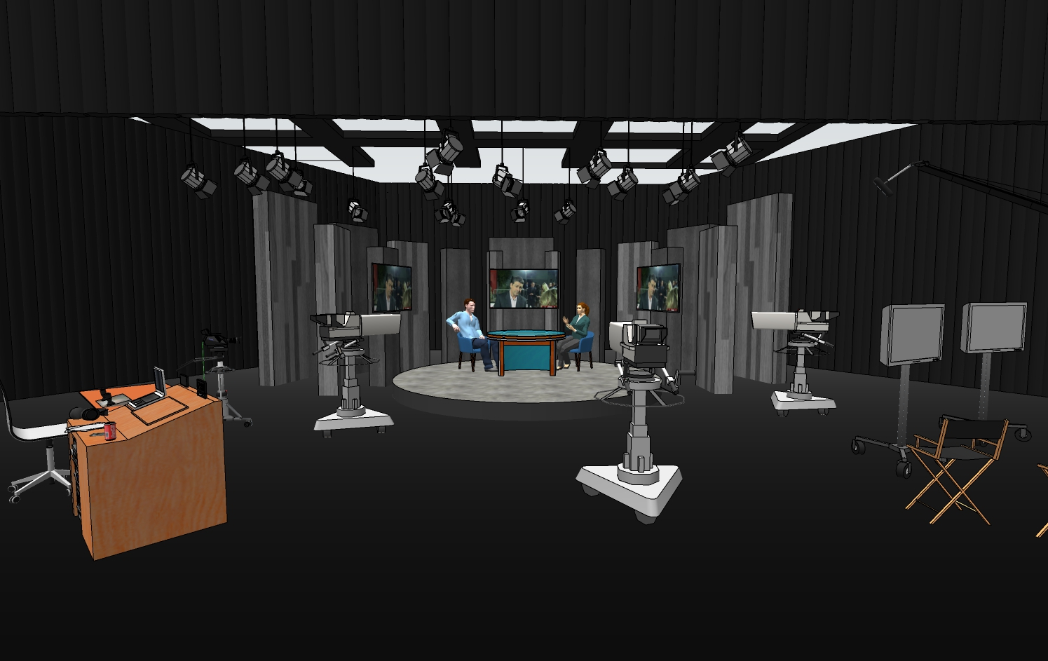 Sketchup model by Steven Light-Orr