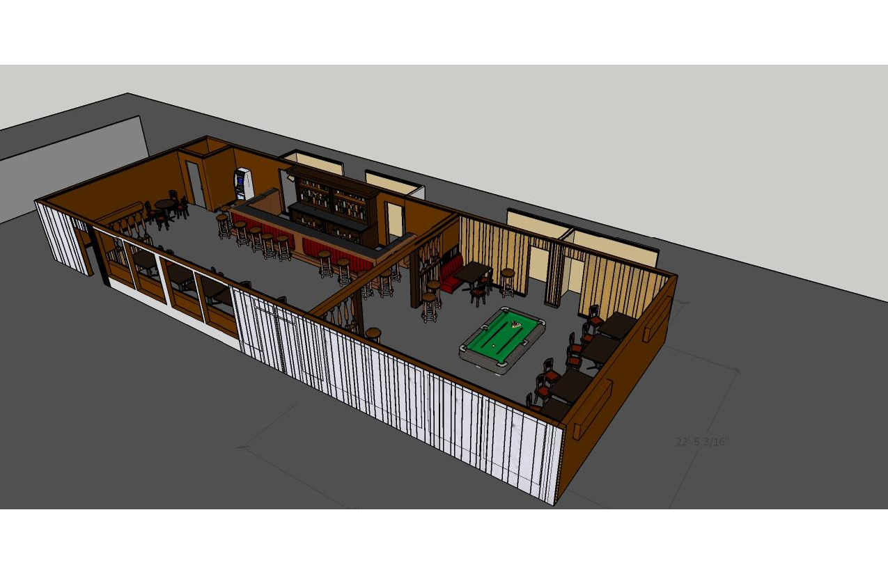 Sketchup model by Steven Light-Orr