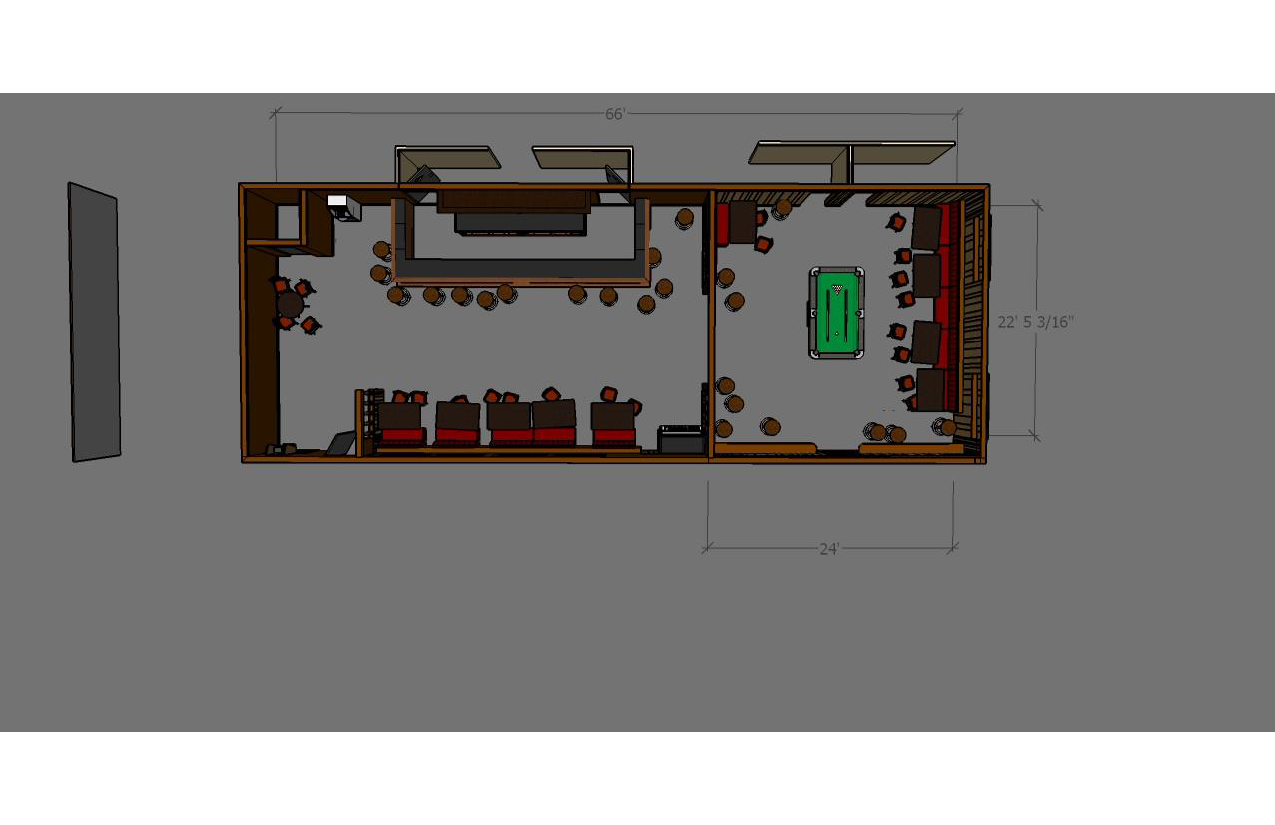 Sketchup model by Steven Light-Orr
