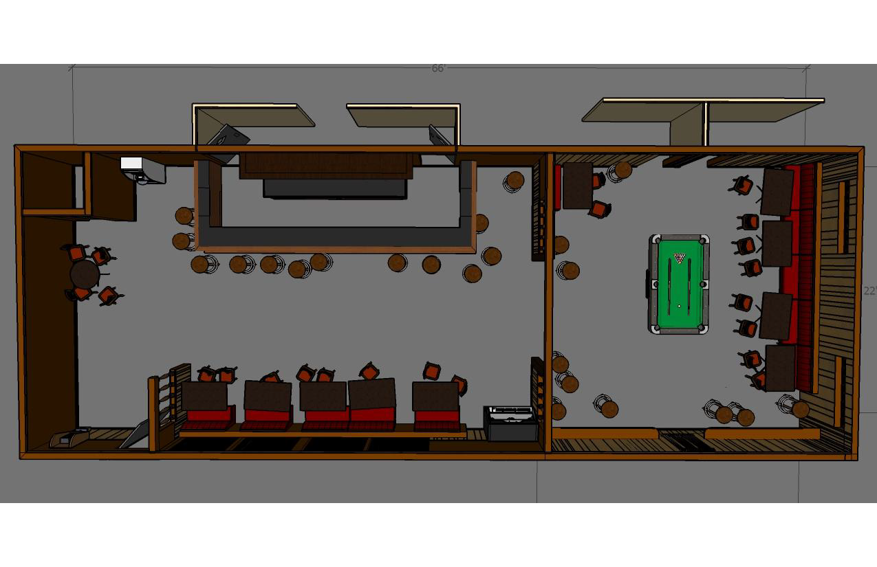 Sketchup model by Steven Light-Orr