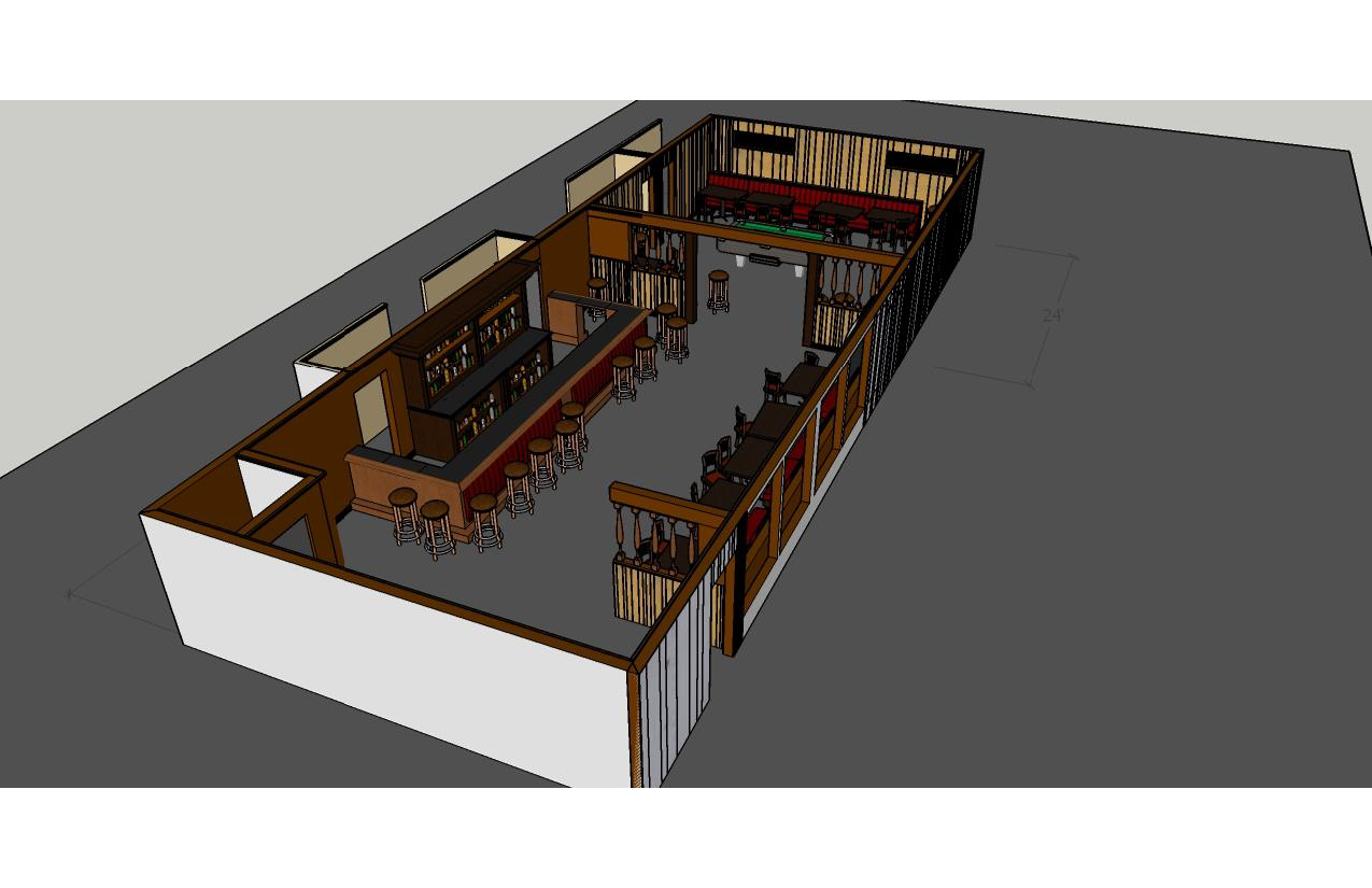 Sketchup model by Steven Light-Orr