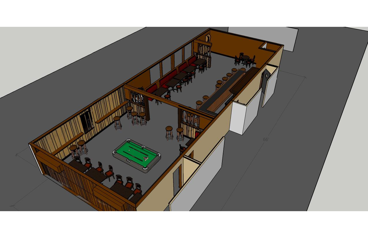 Sketchup model by Steven Light-Orr