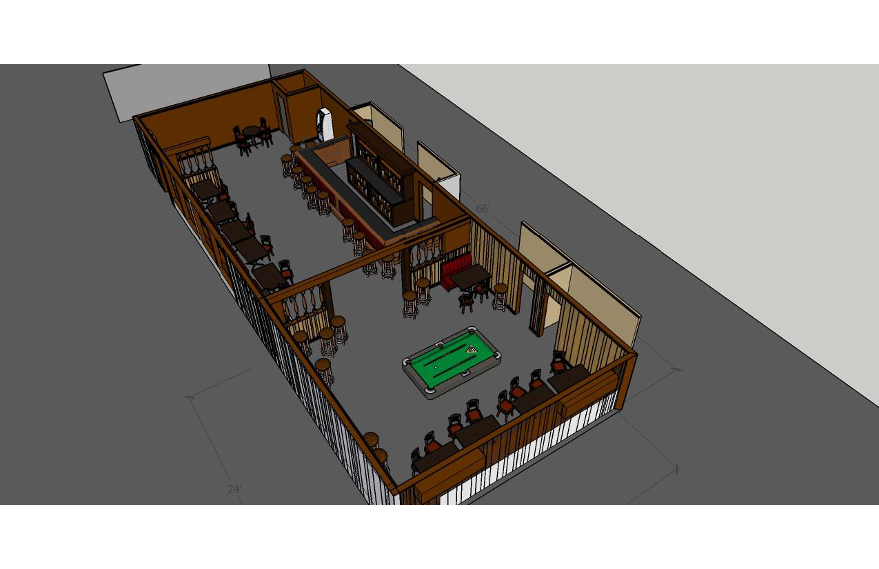 Sketchup model by Steven Light-Orr