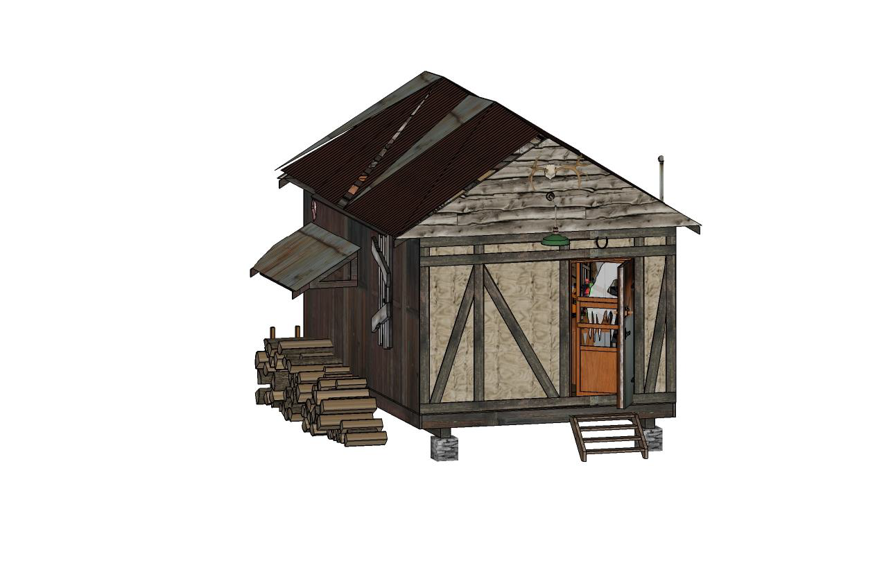 Sketchup model by Steven Light-Orr