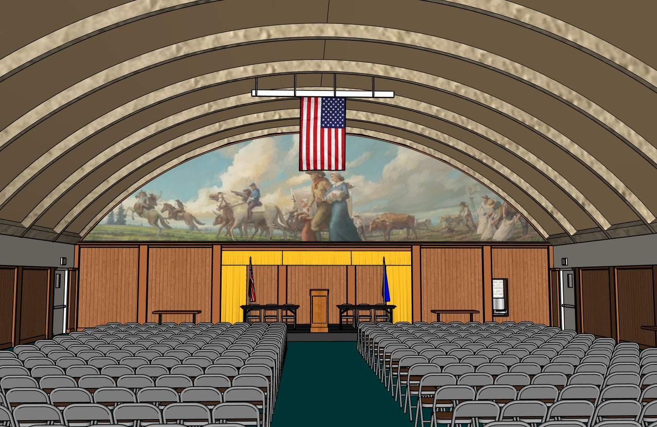 Sketchup model by Steven Light-Orr