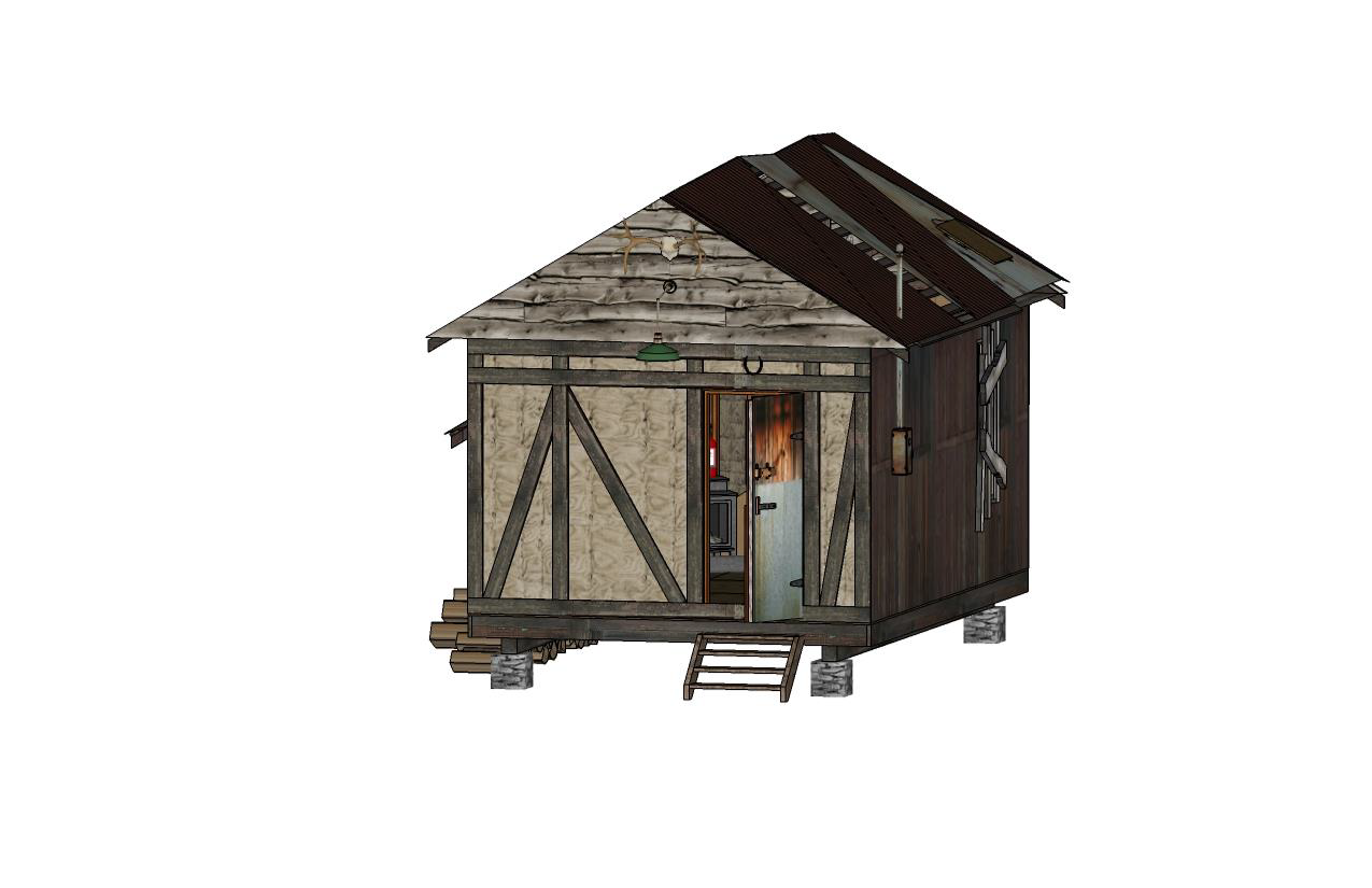 Sketchup model by Steven Light-Orr