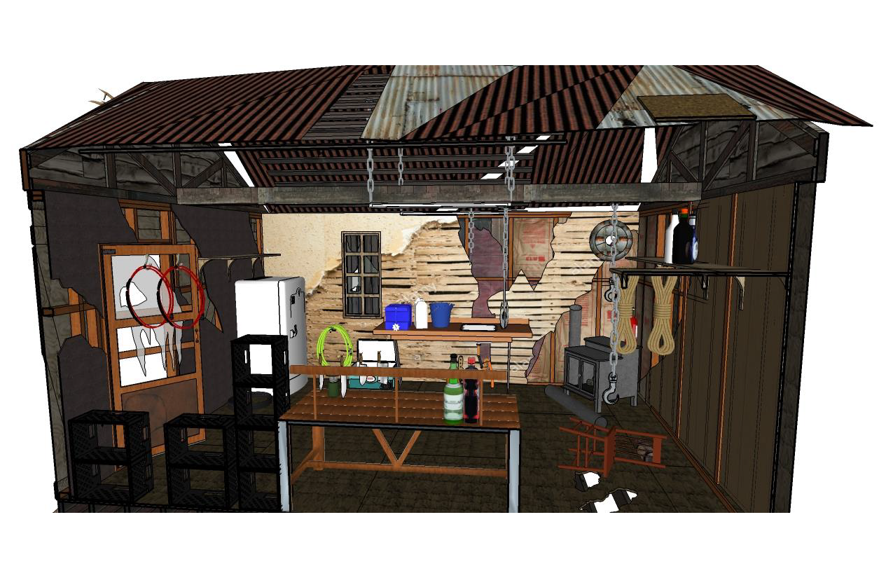 Sketchup model by Steven Light-Orr