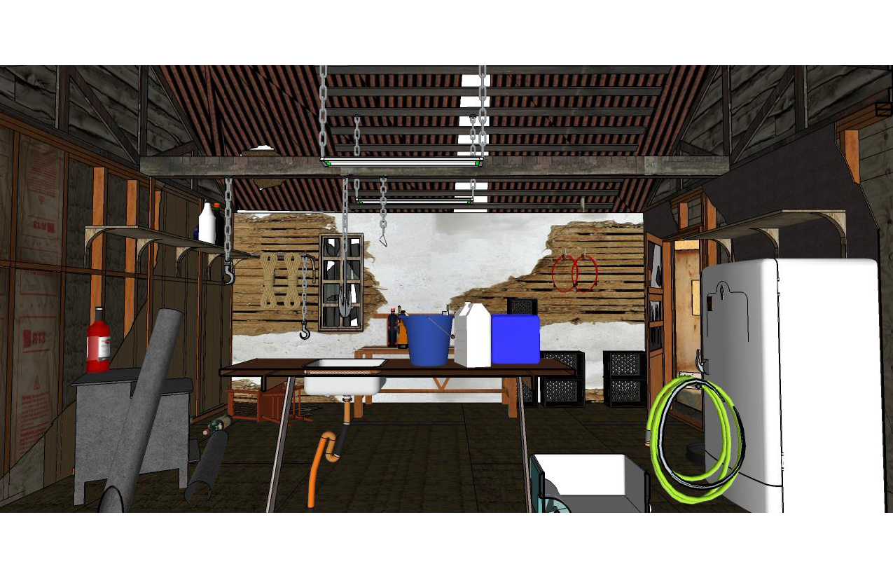 Sketchup model by Steven Light-Orr
