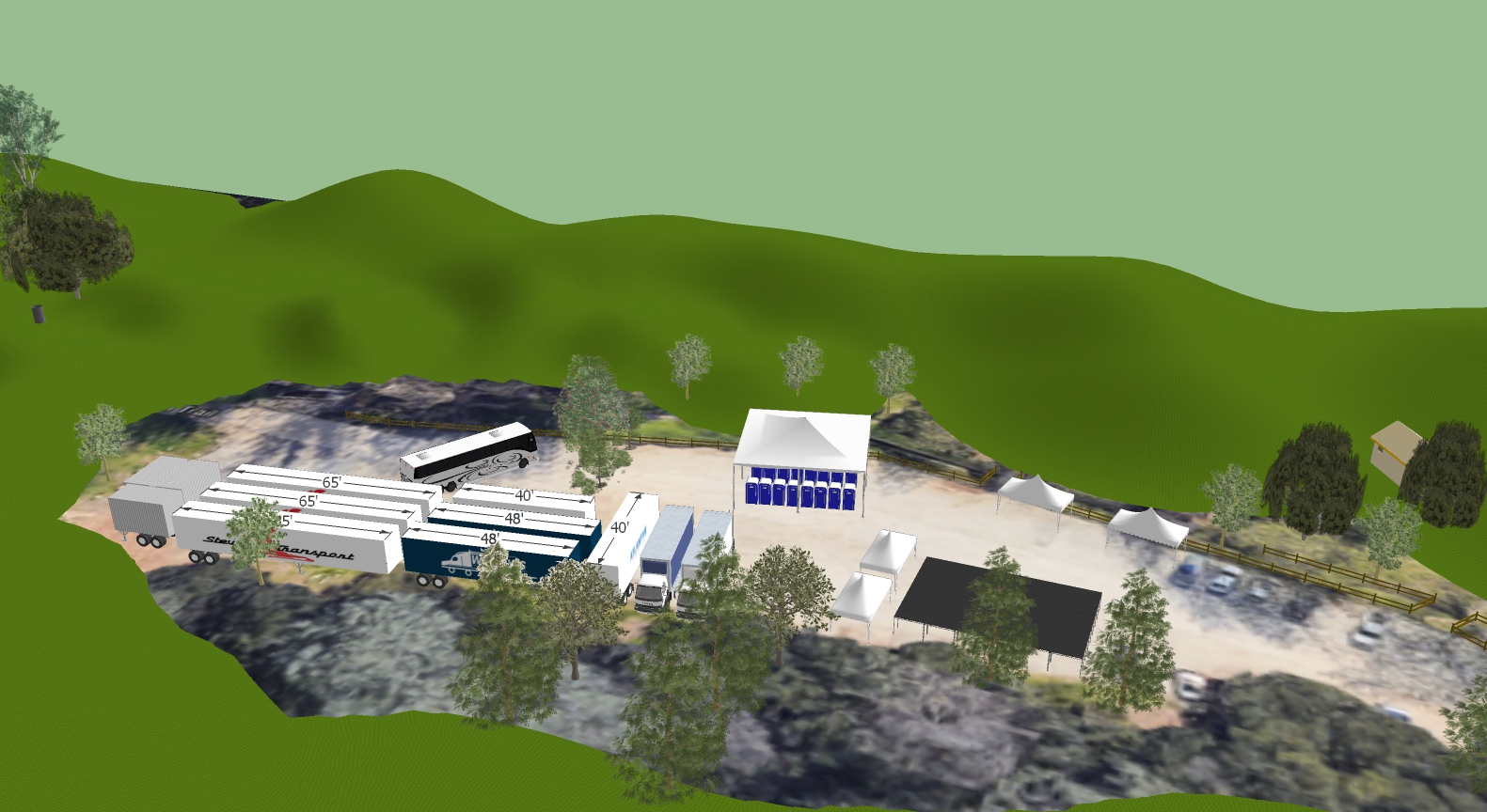 Sketchup model by Steven Light-Orr
