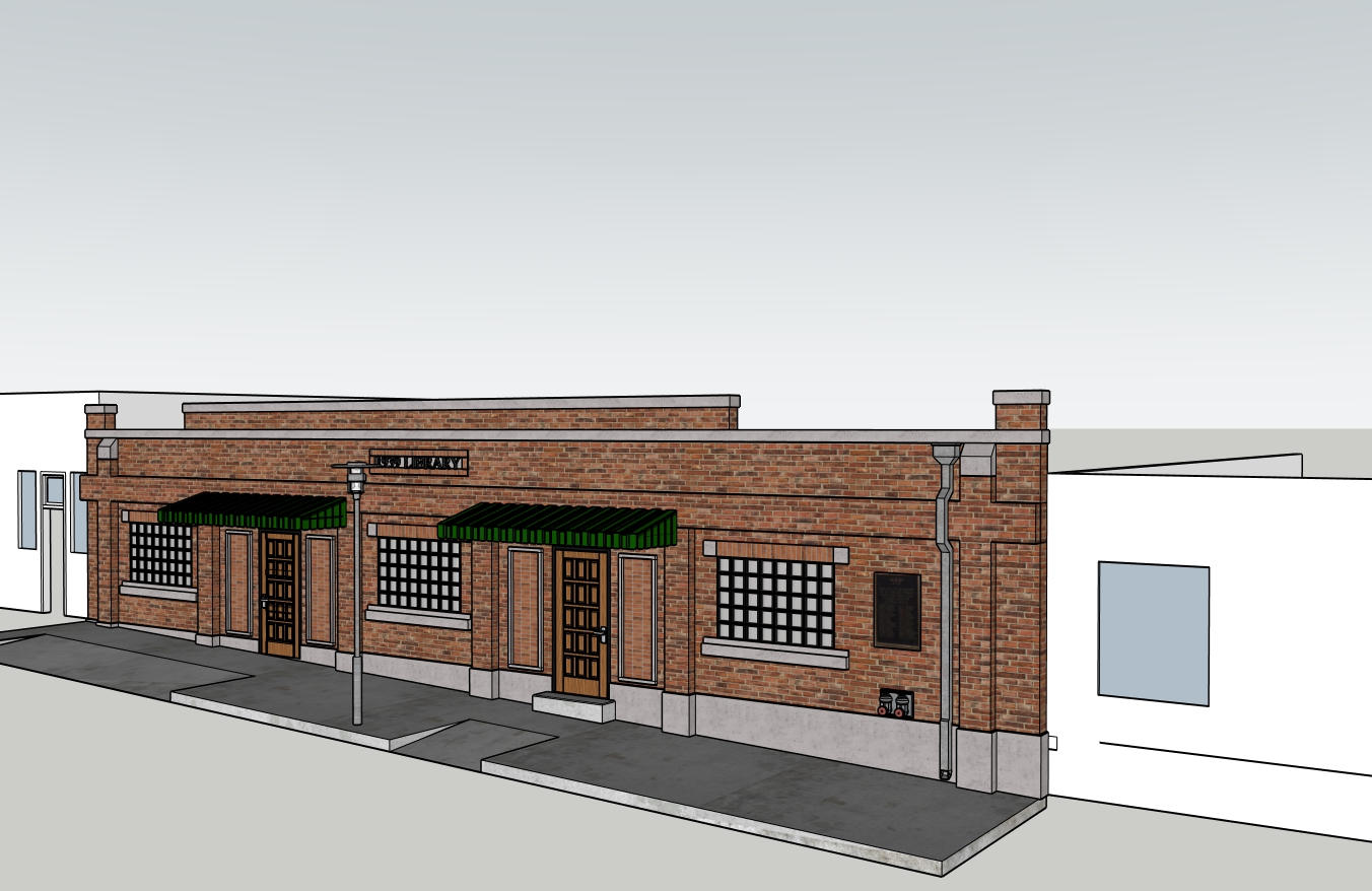 Sketchup model by Steven Light-Orr