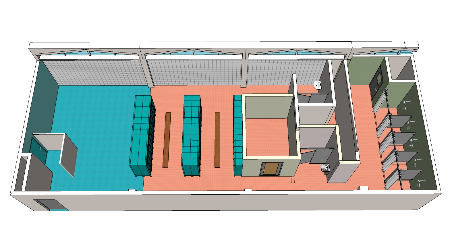 Sketchup model by Steven Light-Orr