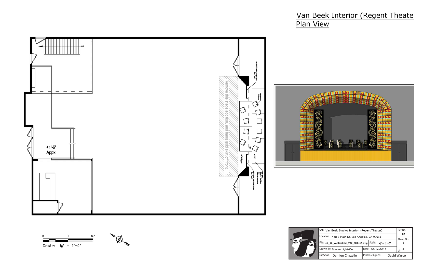 Sketchup model by Steven Light-Orr