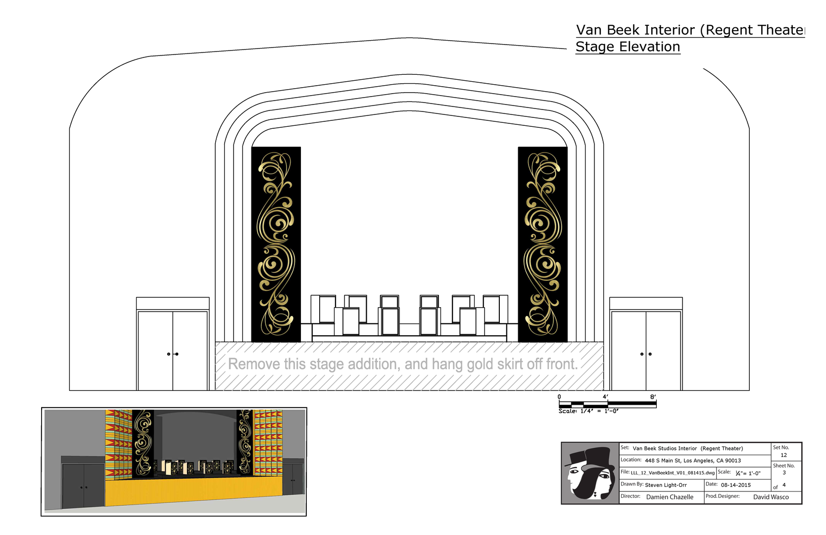 Sketchup model by Steven Light-Orr